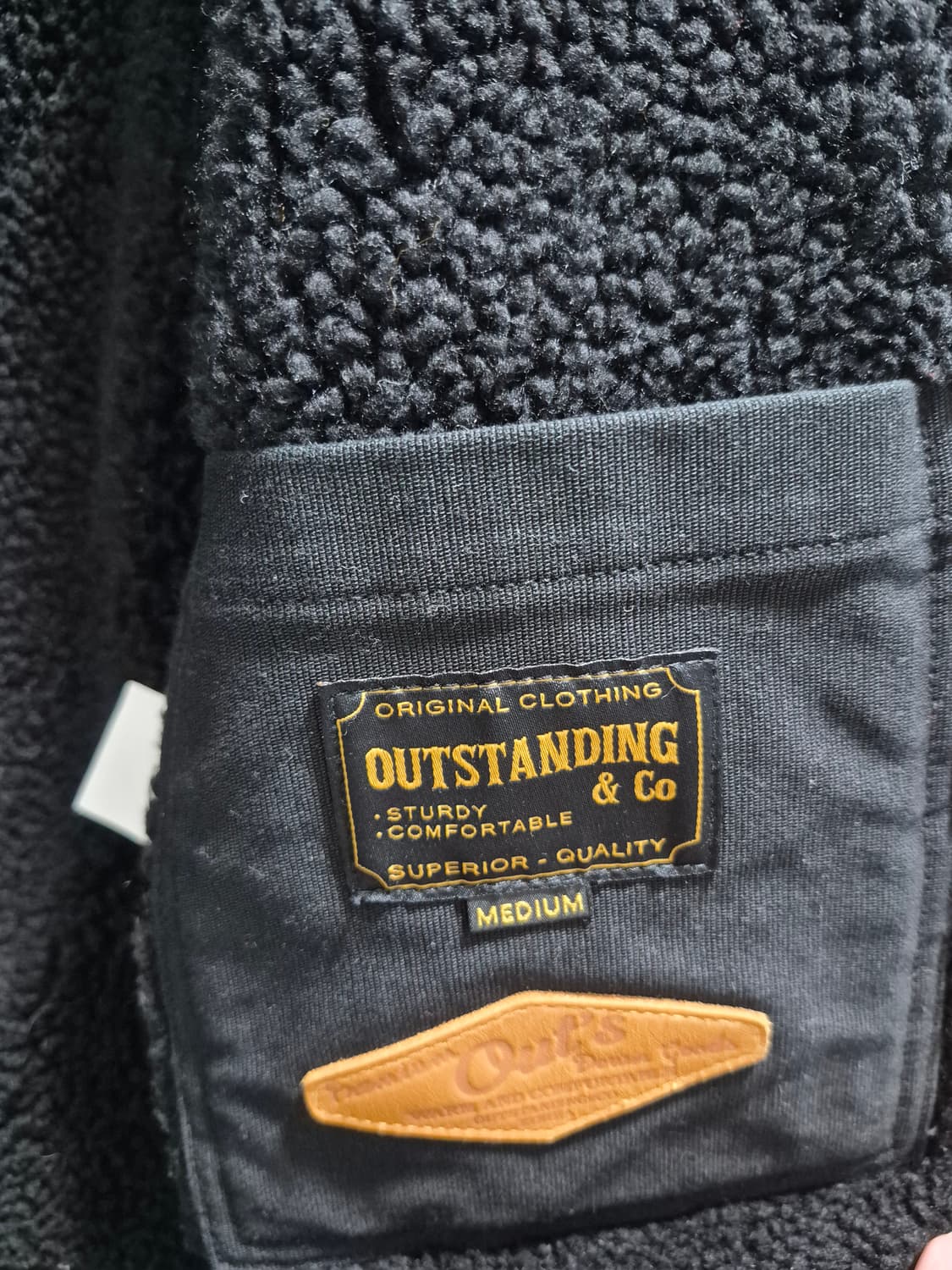 (M) 아웃스탠딩 N-1 덱자켓 블랙 상품이미지6