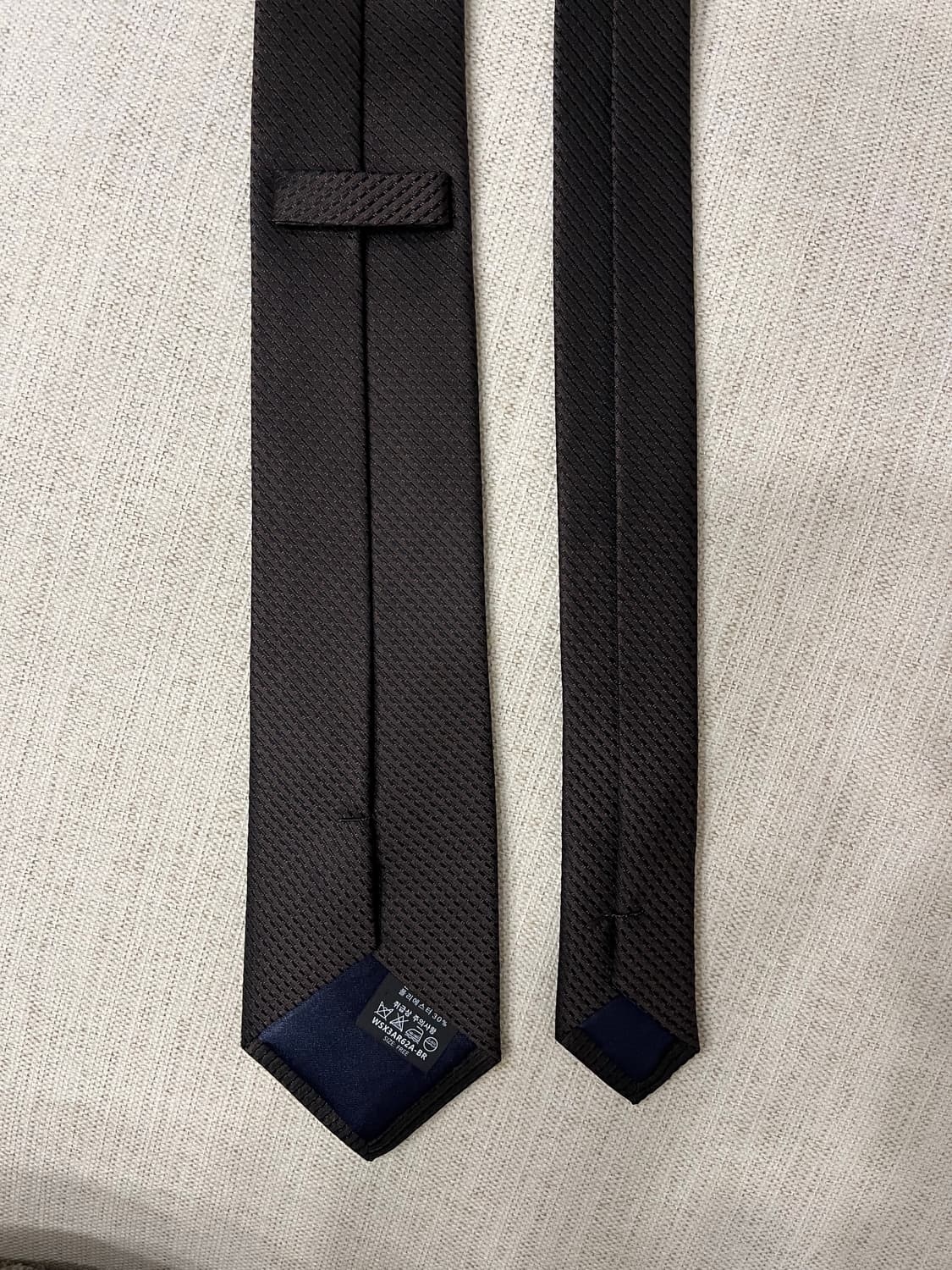 바쏘 다크브라운 넥타이 상품이미지2