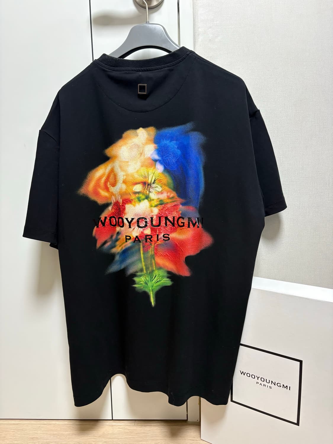 (50) 우영미 플라워 반팔 상품이미지1