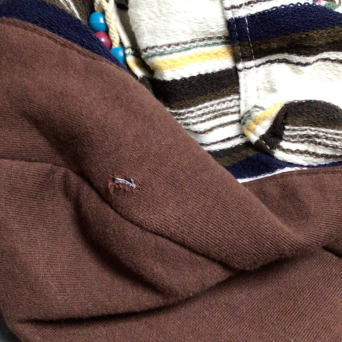 빈티지 모리걸 스트라이프 백팩 상품이미지4