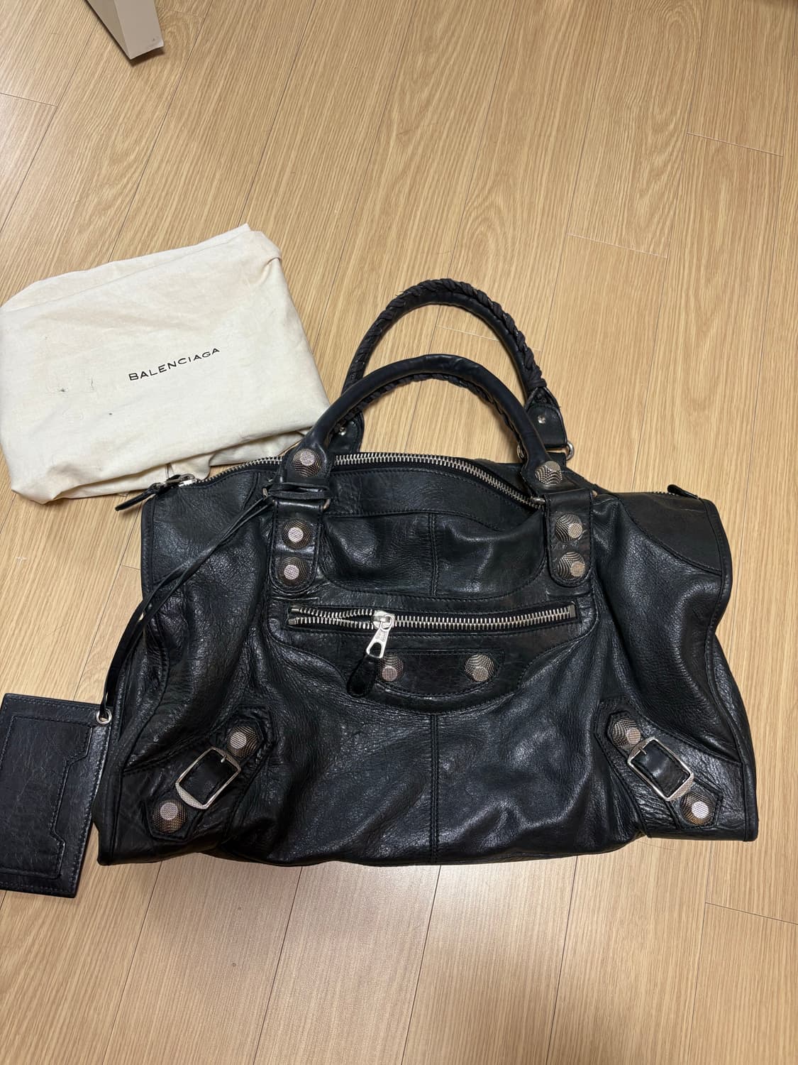 [정품] 발렌시아가 자이언트 시티 모터백 라지 상품이미지1