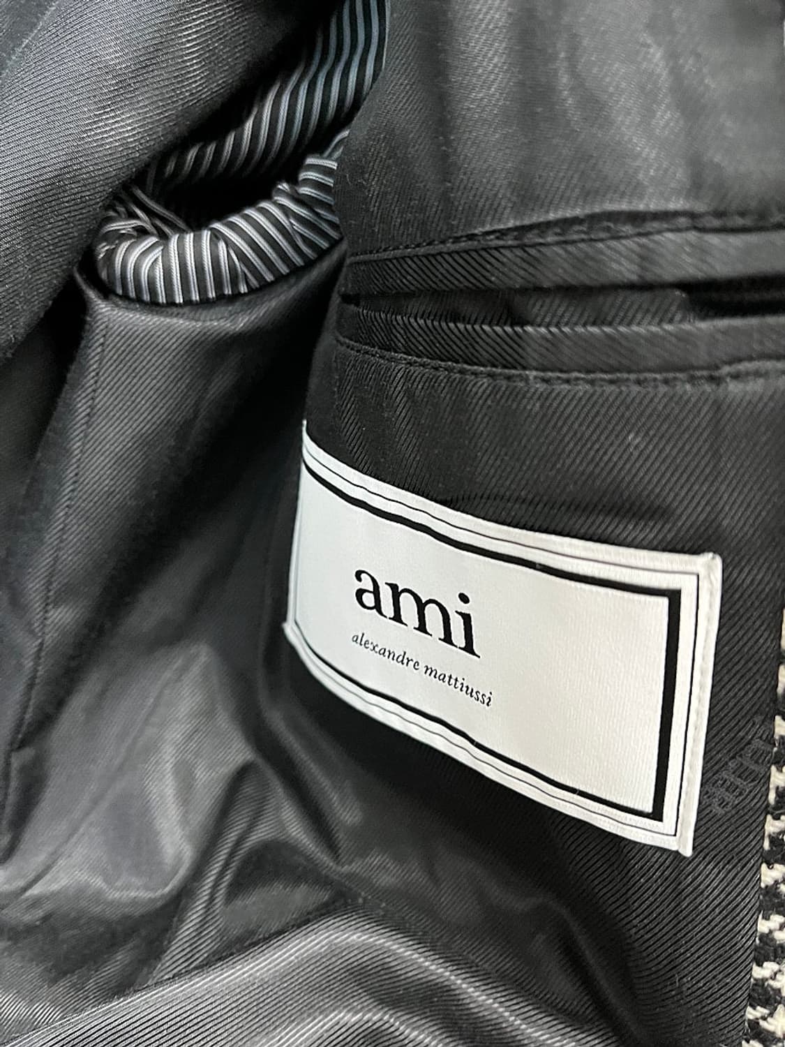 95) 아미 17fw 컬렉션 벨티드 울코트  상품이미지6