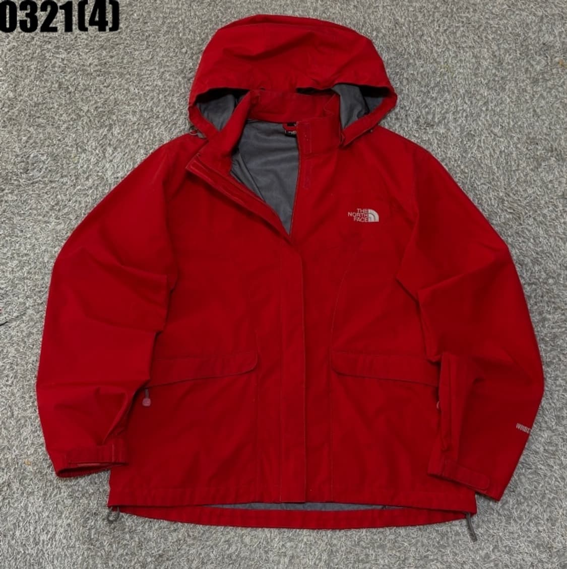95 노스페이스 레드 바람막이 자켓 0321(4) 상품이미지1