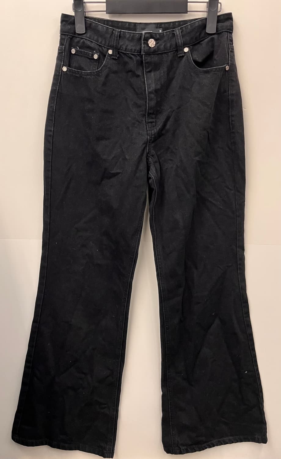 몽돌 MONGDOL 플레어 데님 팬츠 M 상품이미지3