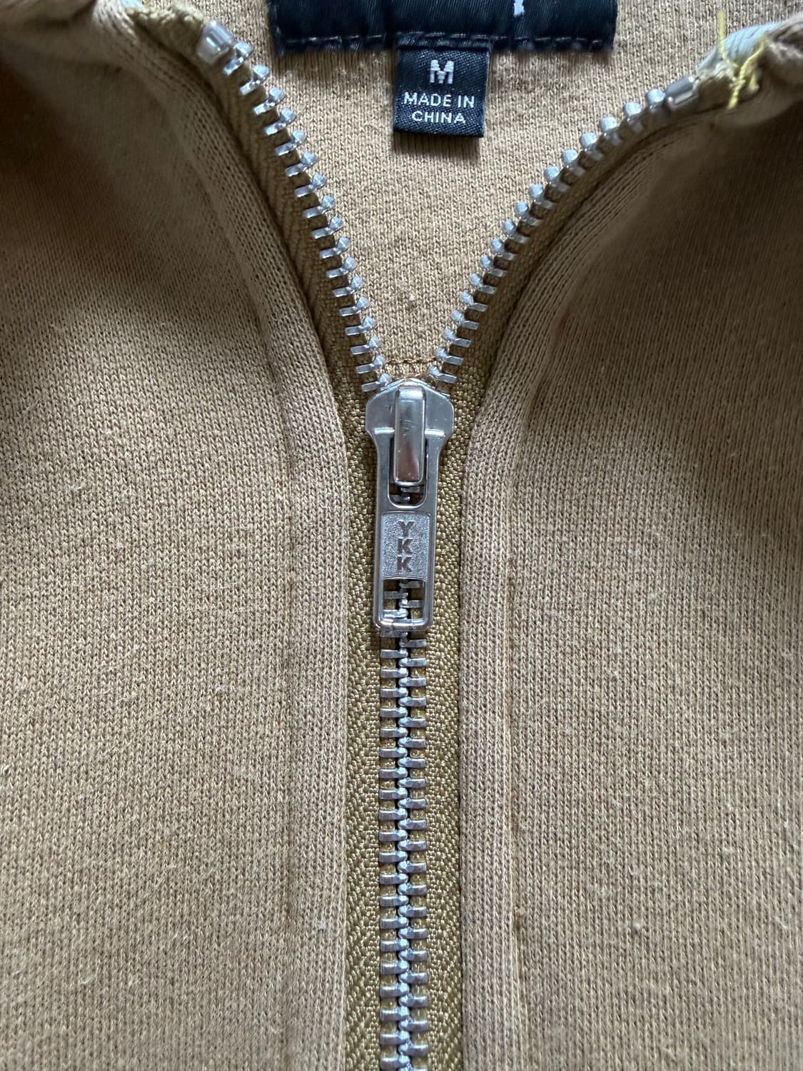 Stussy 스투시 딥베이지 컬러 카라 하프집업 맨투맨 상품이미지7