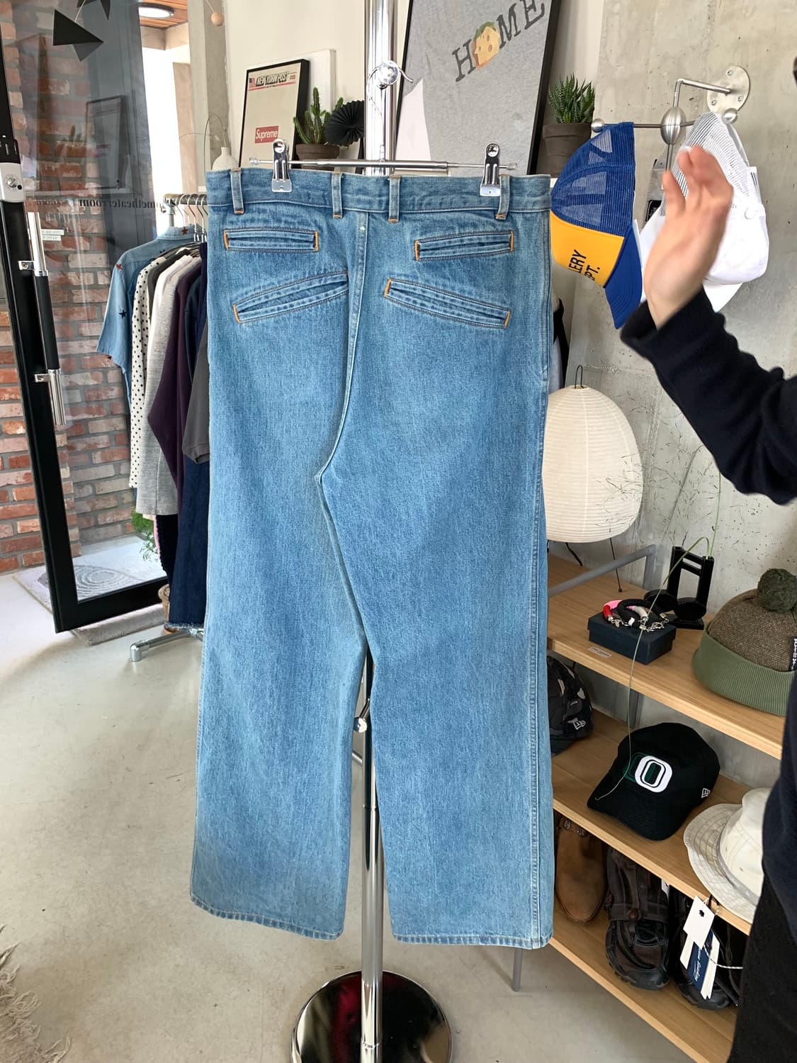 Issuethings 이슈띵즈 type 68 데님 팬츠 상품이미지2