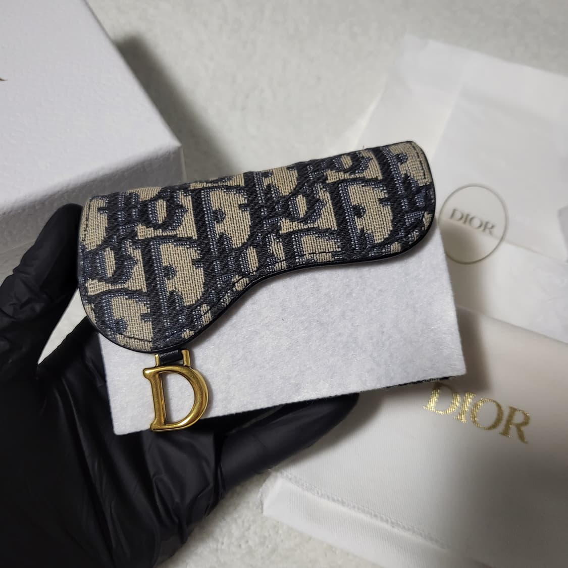 [풀구성]디올 오블리크 새들 카드지갑 상품이미지2