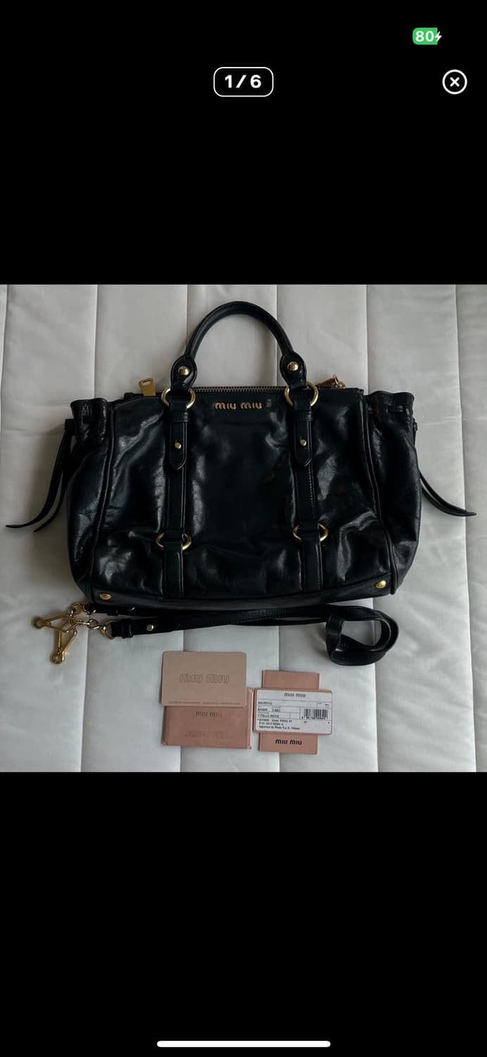 MIUMIU 빈티지 가방 상품이미지1