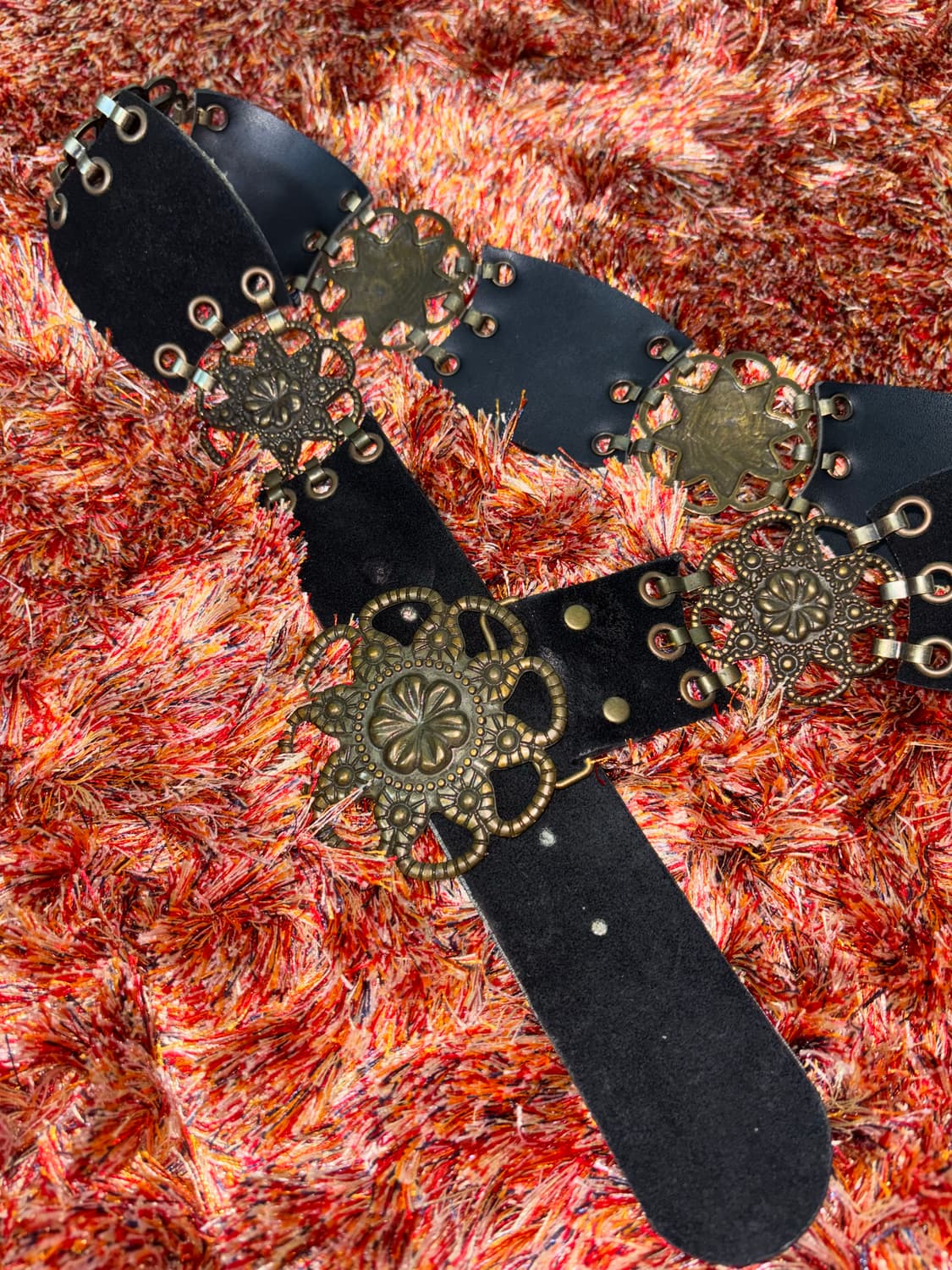 gothic metal punk belt 상품이미지3