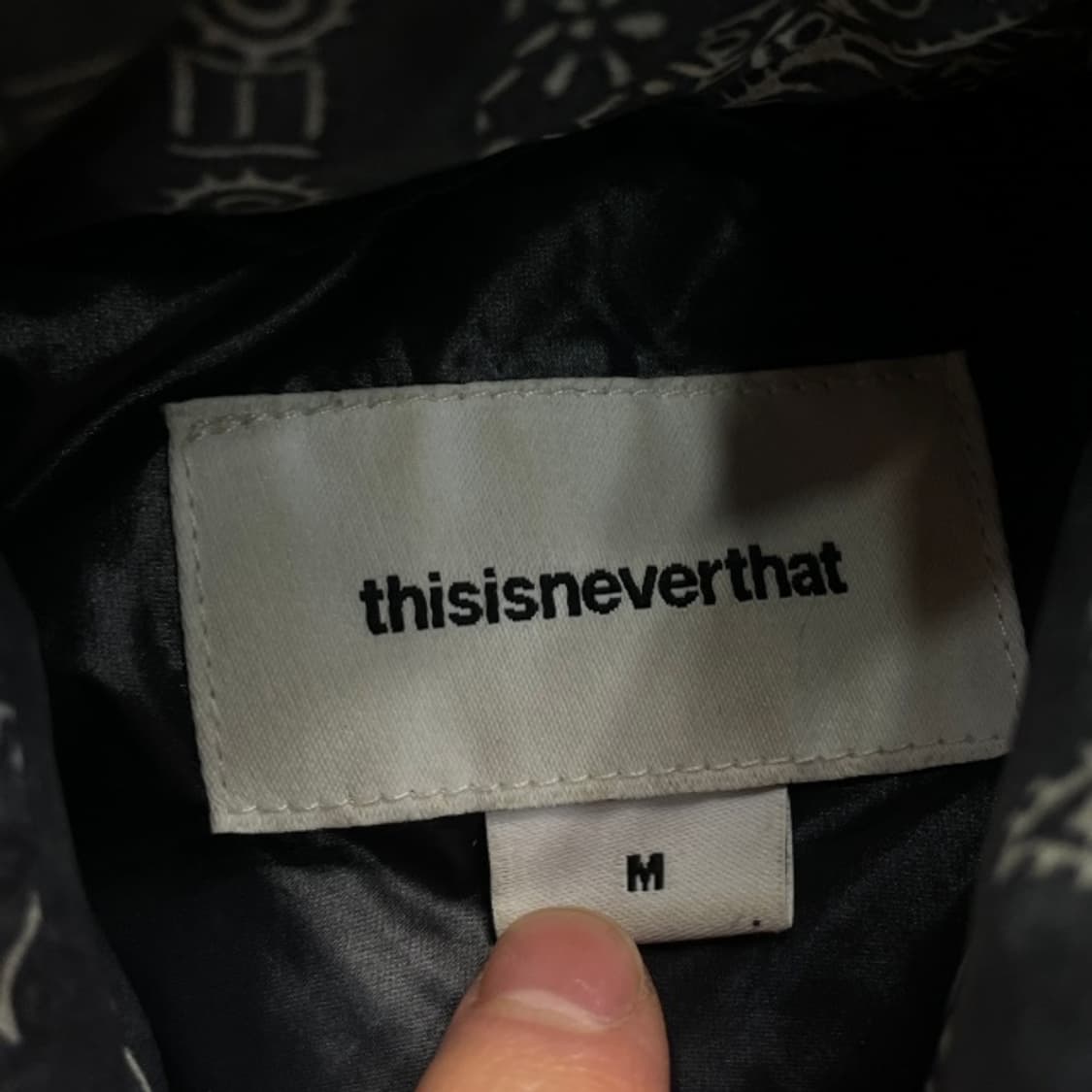 100 디스이즈네버댓 퍼텍스 패딩 상품이미지3