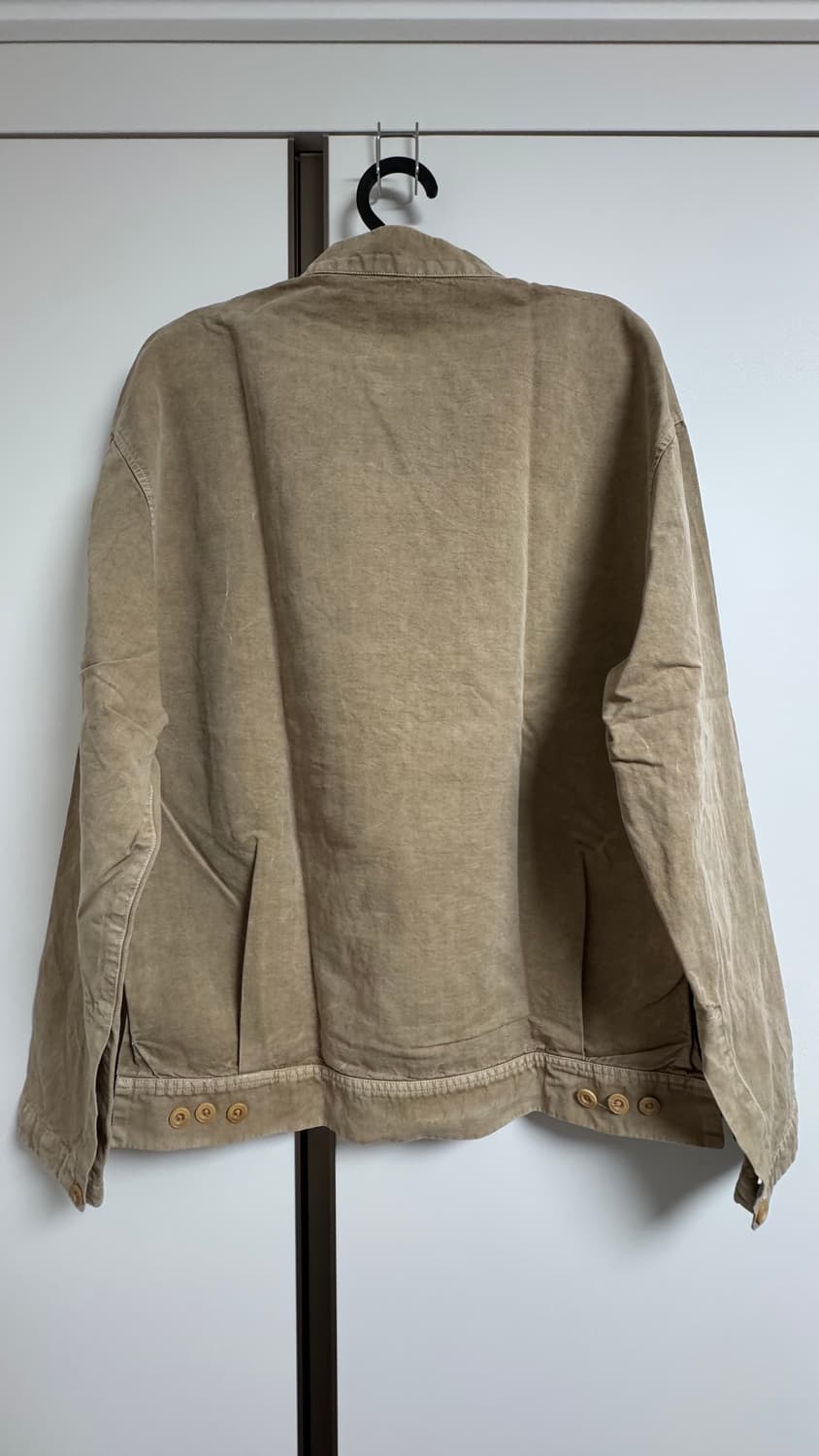 [S] 르메르 19 맨즈웨어 오버 스탠드 카라 지퍼 탑 셔츠 상품이미지4