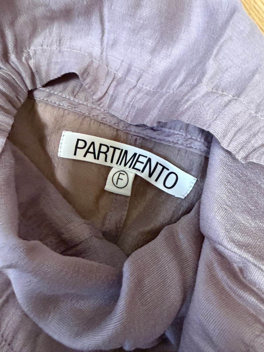 파르티멘토 쉬어 아노락 크루넥 모카베이지 상품이미지7