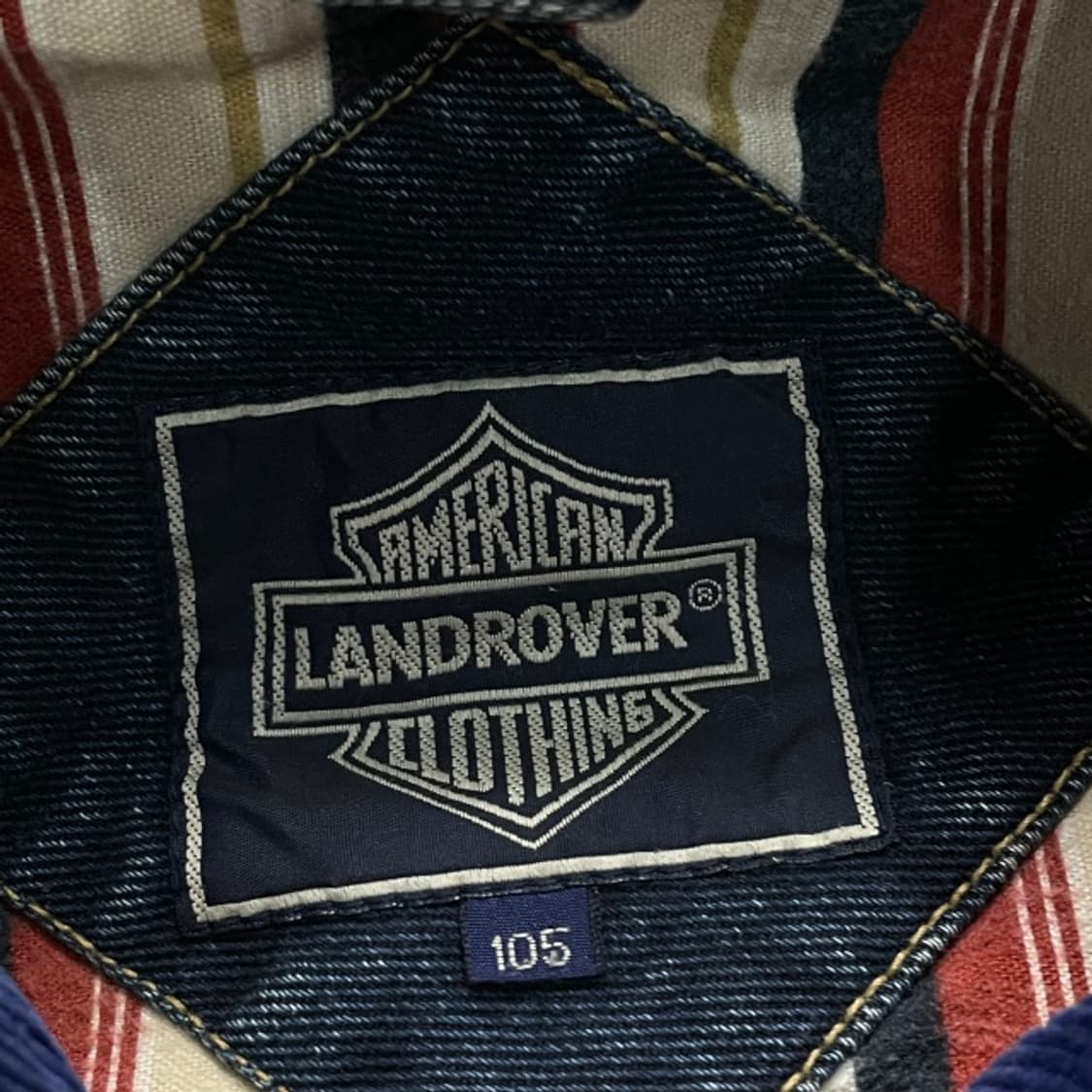 105 90s 랜드로버 데님 트러커 자켓 상품이미지3