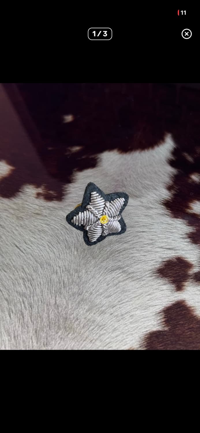 last one/ star pin 상품이미지1