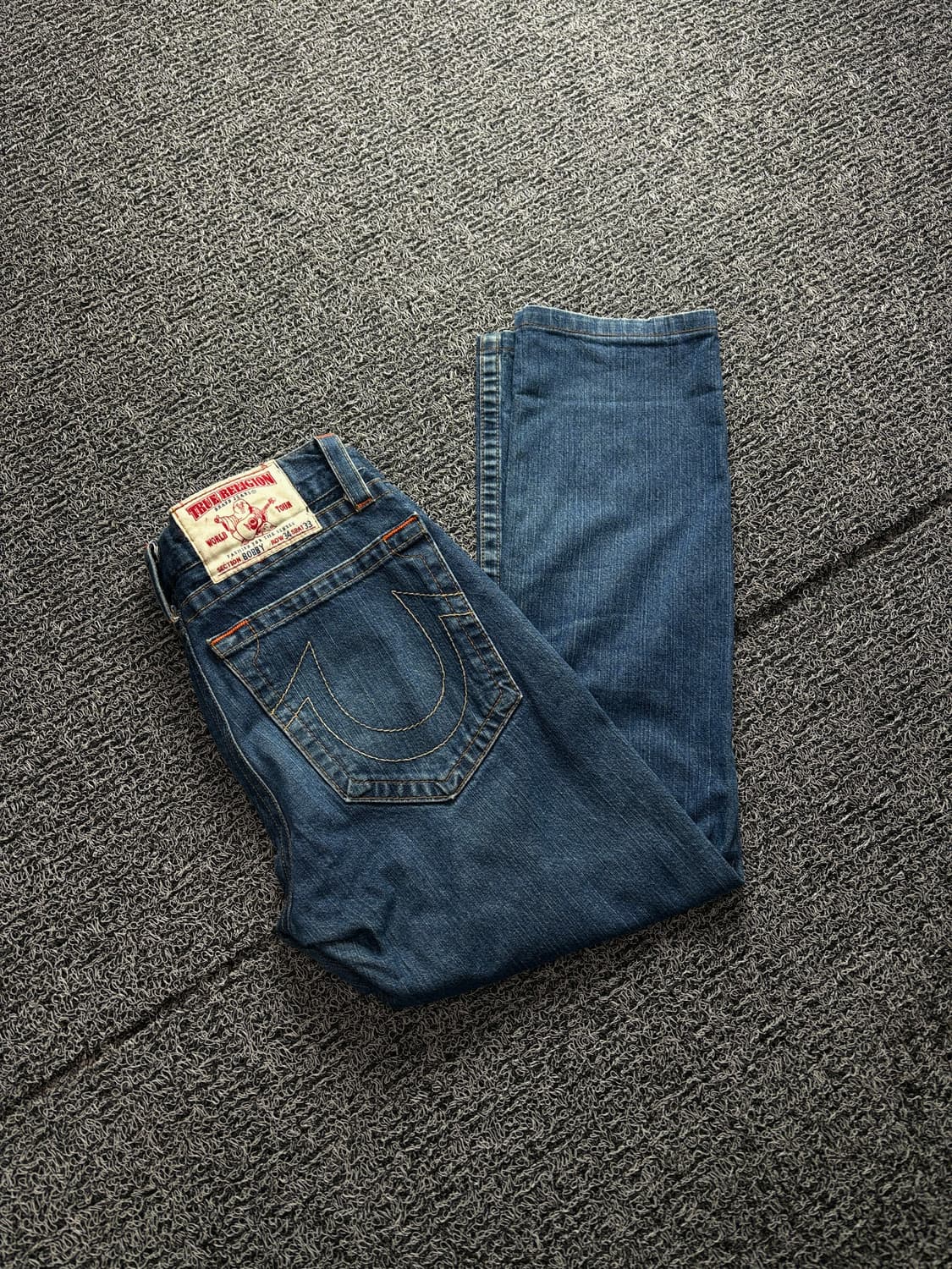 00s 트루릴리젼 바비 세미 부츠컷 데님 팬츠 2959 상품이미지1