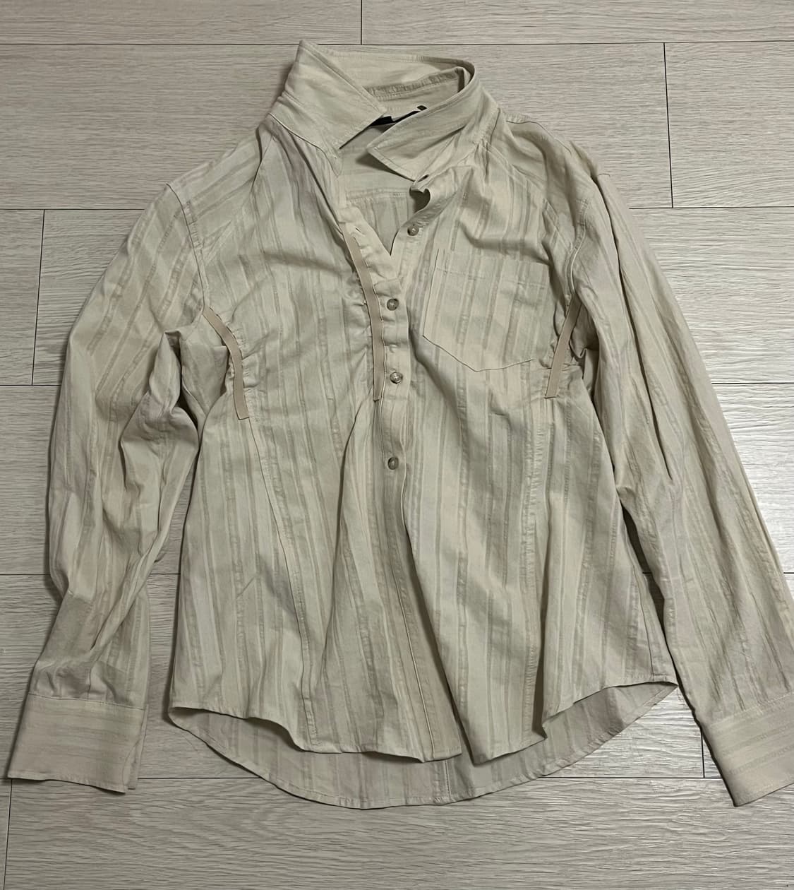 싹 sakk banding cotton Martini shirts 상품이미지2
