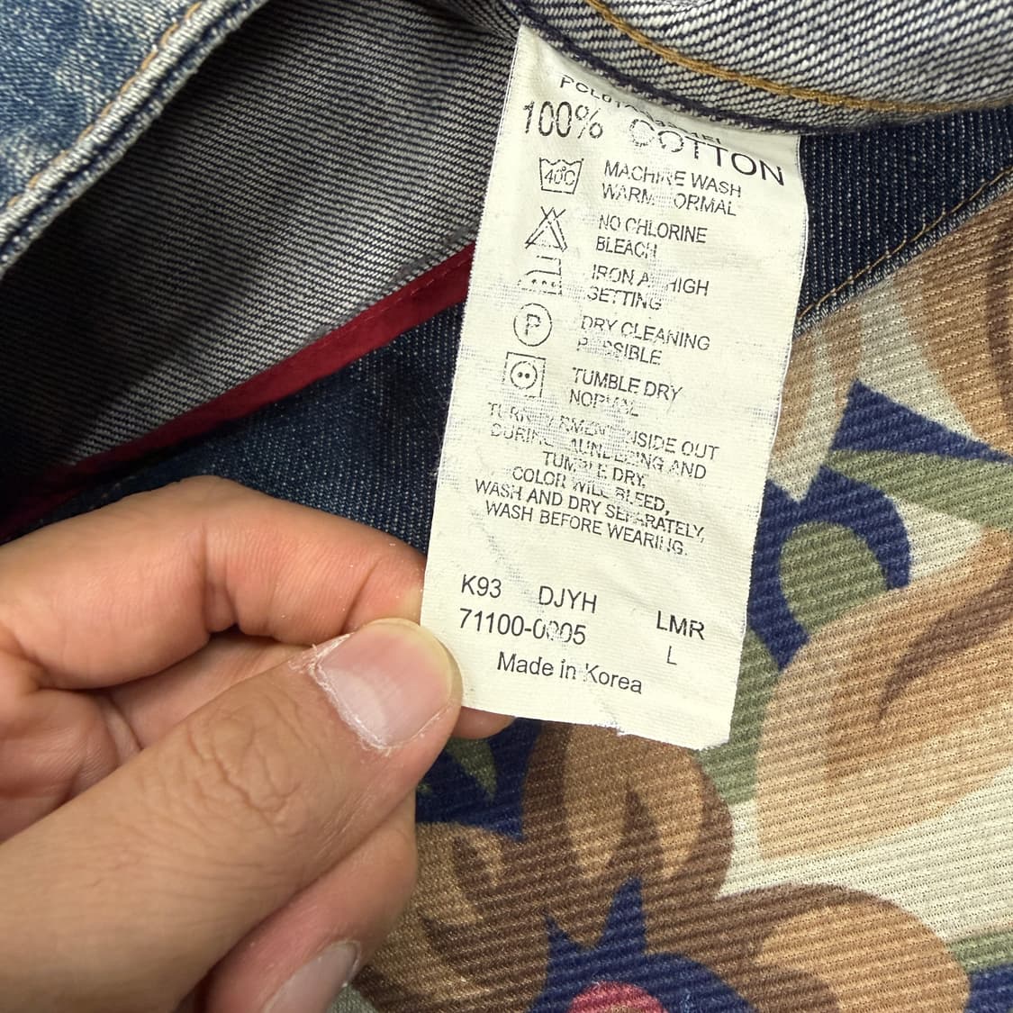 (L)00s리바이스 Levis 엔지니어드 진 데님자켓 상품이미지3