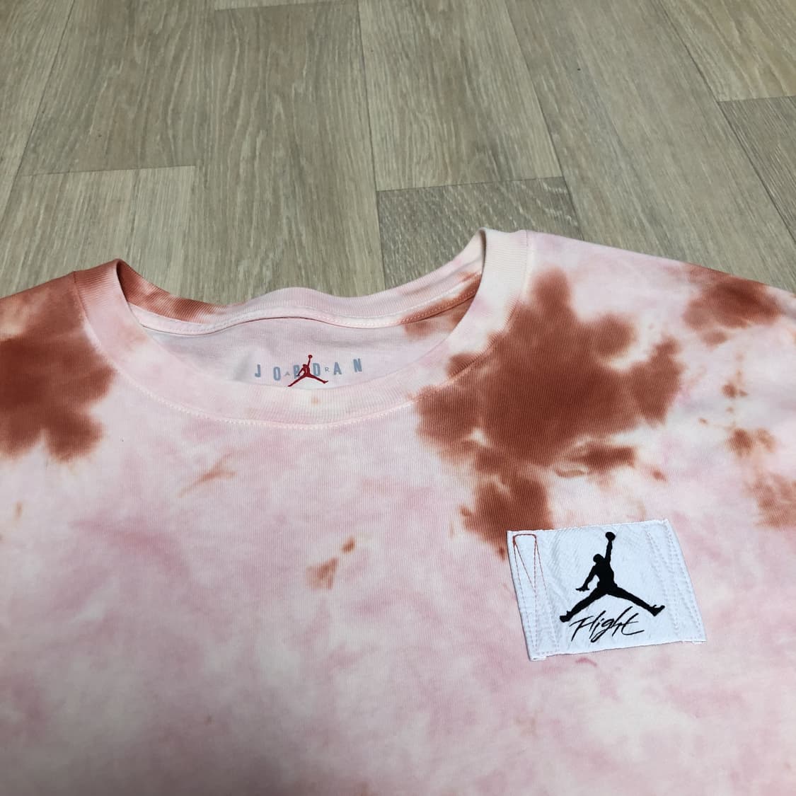 (XXL) 나이키 NIKE 조던 에센셜 타이다이 오버사이즈 티셔츠 오렌지 상품이미지2