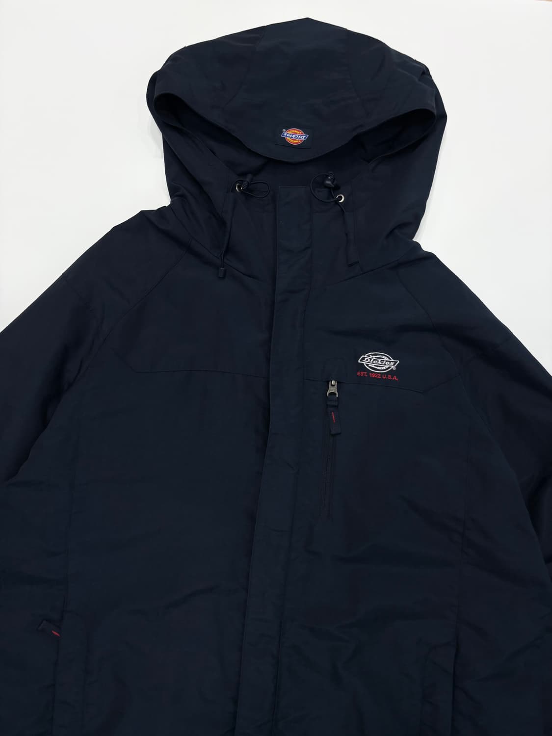 디키즈 오버핏 네이비 후드 바람막이 상품이미지2