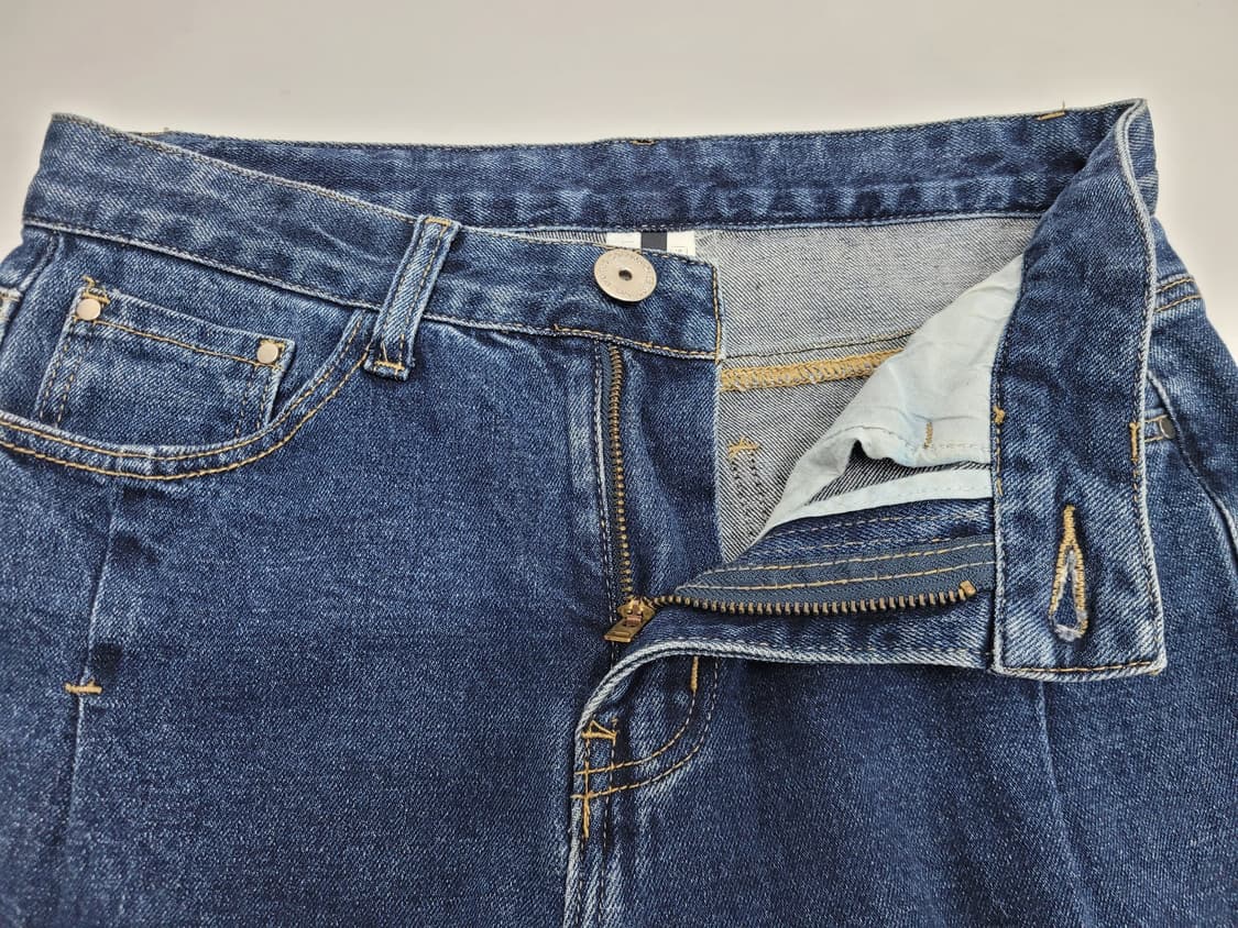 BENETTON 베네통 핀턱 배기 데님 청바지 / 여 67-94 
 상품이미지6