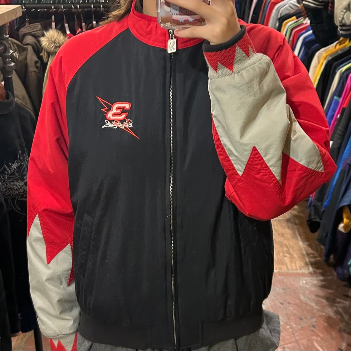 [HI] 체이스어센틱 데일 언하트 레이싱 집업 자켓 상품이미지1