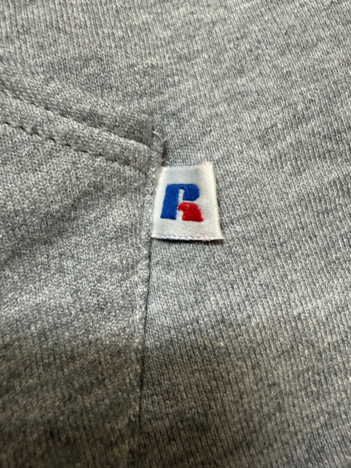 90s Russel Athletic 집업 usa 그레이 L 상품이미지4