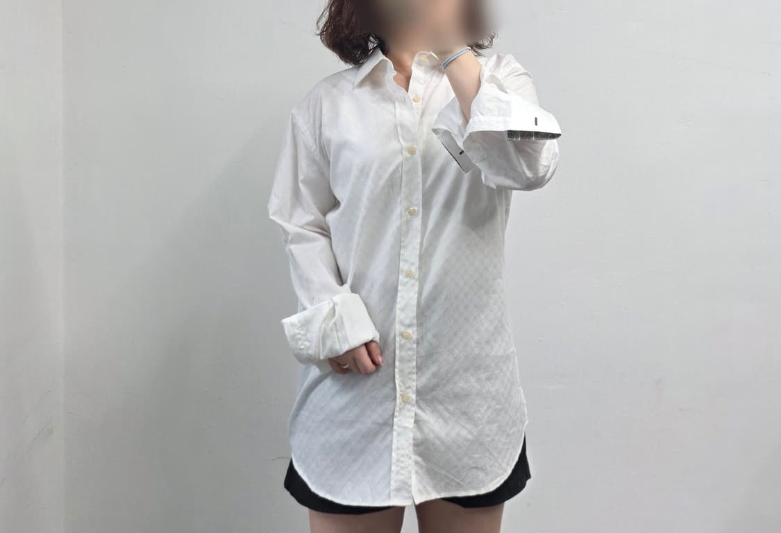 [프립]폴스미스 런던 이태리산 자카드 셔츠 (소매 페이즐리 포인트) 상품이미지2