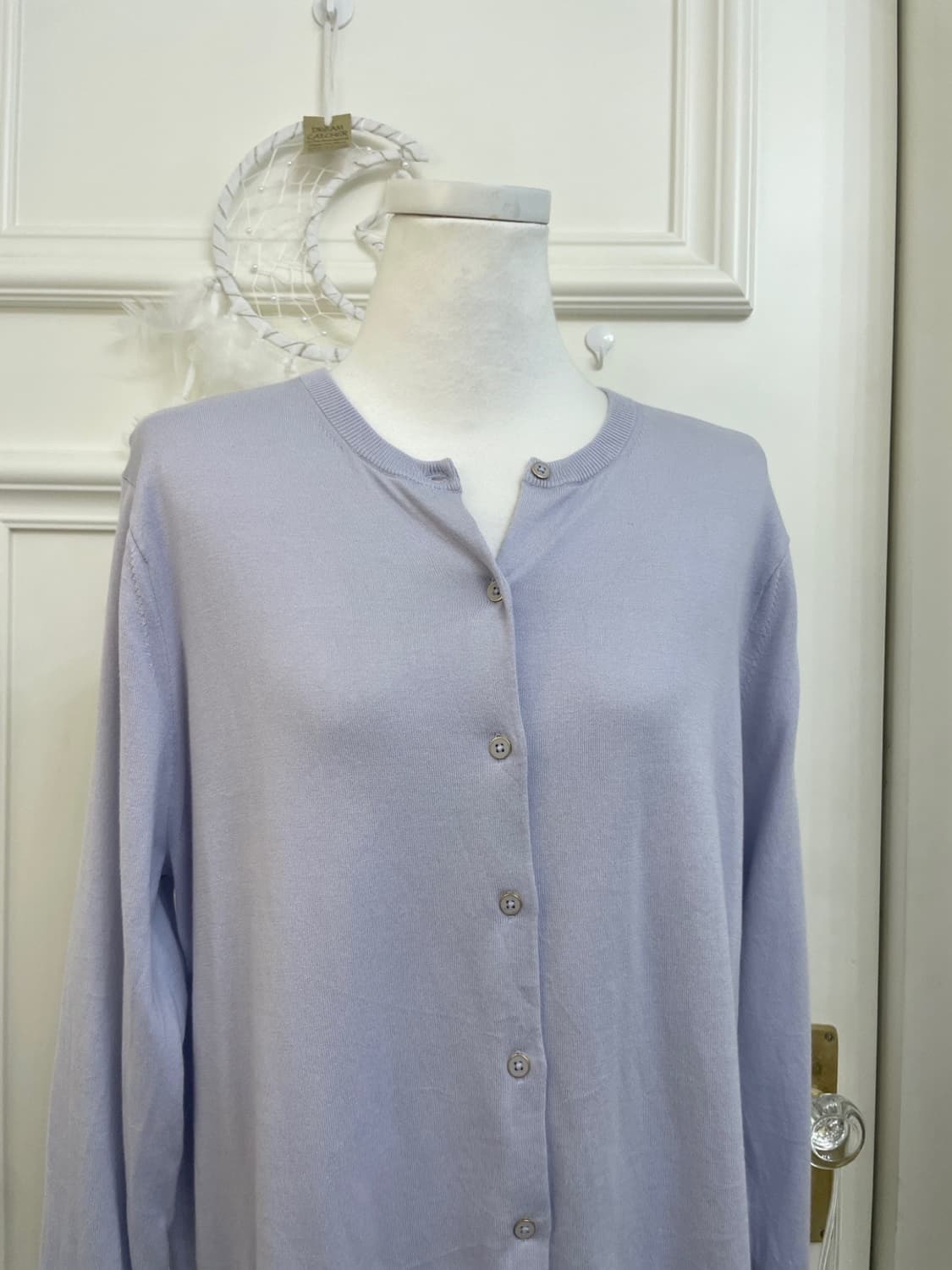 blueberry button point soft cardigan 상품이미지5