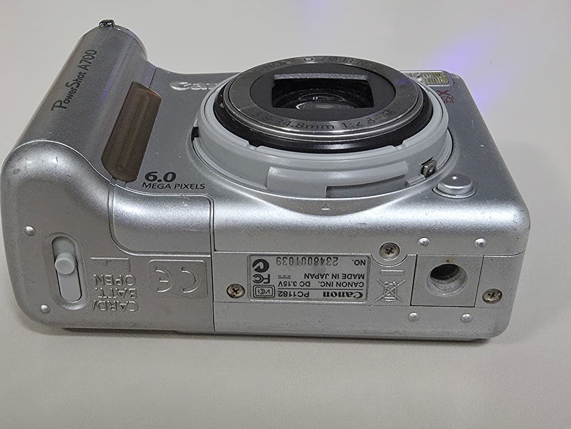 캐논 파워샷 A700 빈티지 레트로 디지털카메라 상품이미지5
