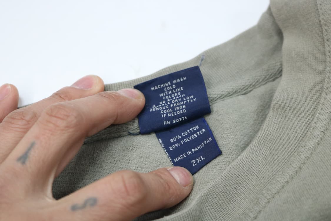 Camp David 캠프 데이비드  알래스카 무스 자수 기모 맨투맨  상품이미지6