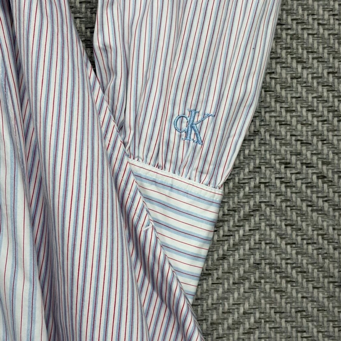 캘빈클라인 스트라이프 셔츠 원피스 v1498 상품이미지5