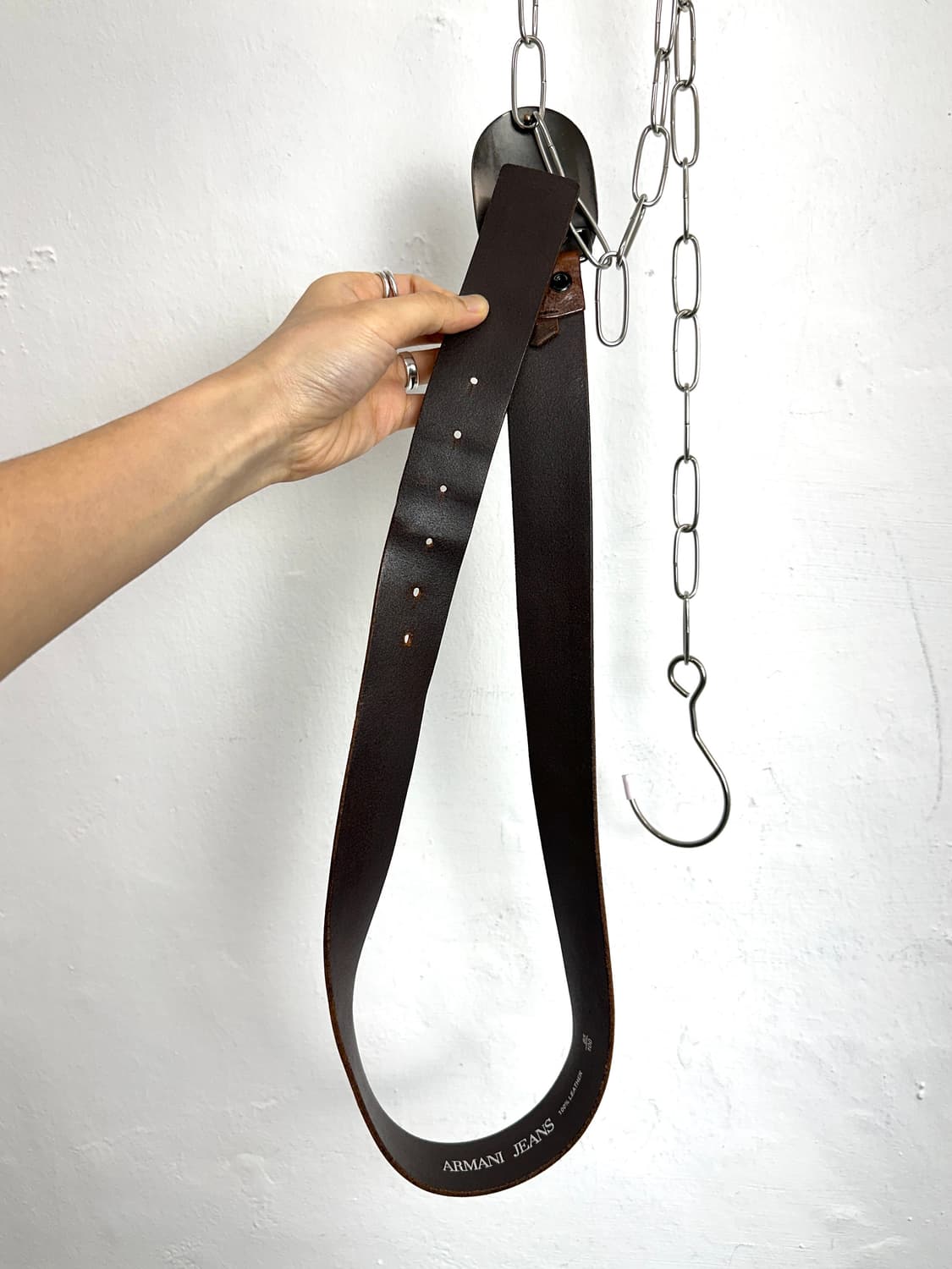 Armani Jeans 2000s 'EST. 1981' Big Logo  상품이미지3