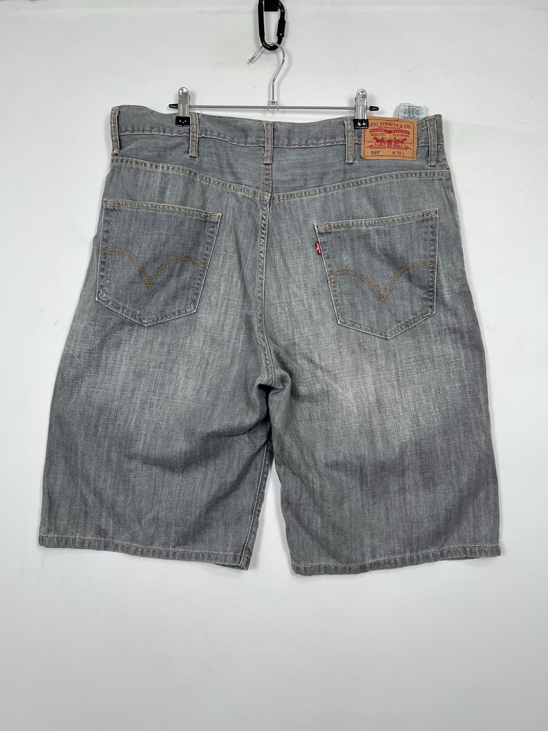 Levis 리바이스 569 루즈 스트레이트 데님 반바지 상품이미지1