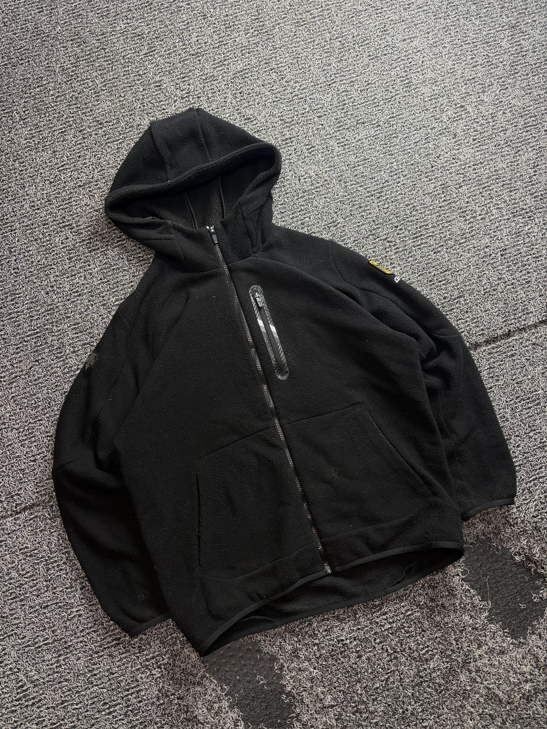 데상트 스키 패츠 에슬레틱 플리스 후디 집업 3498 상품이미지1