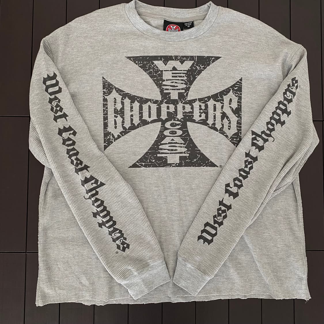 (M) 00s west coast choppers 써멀 니트 롱슬리브 상품이미지5