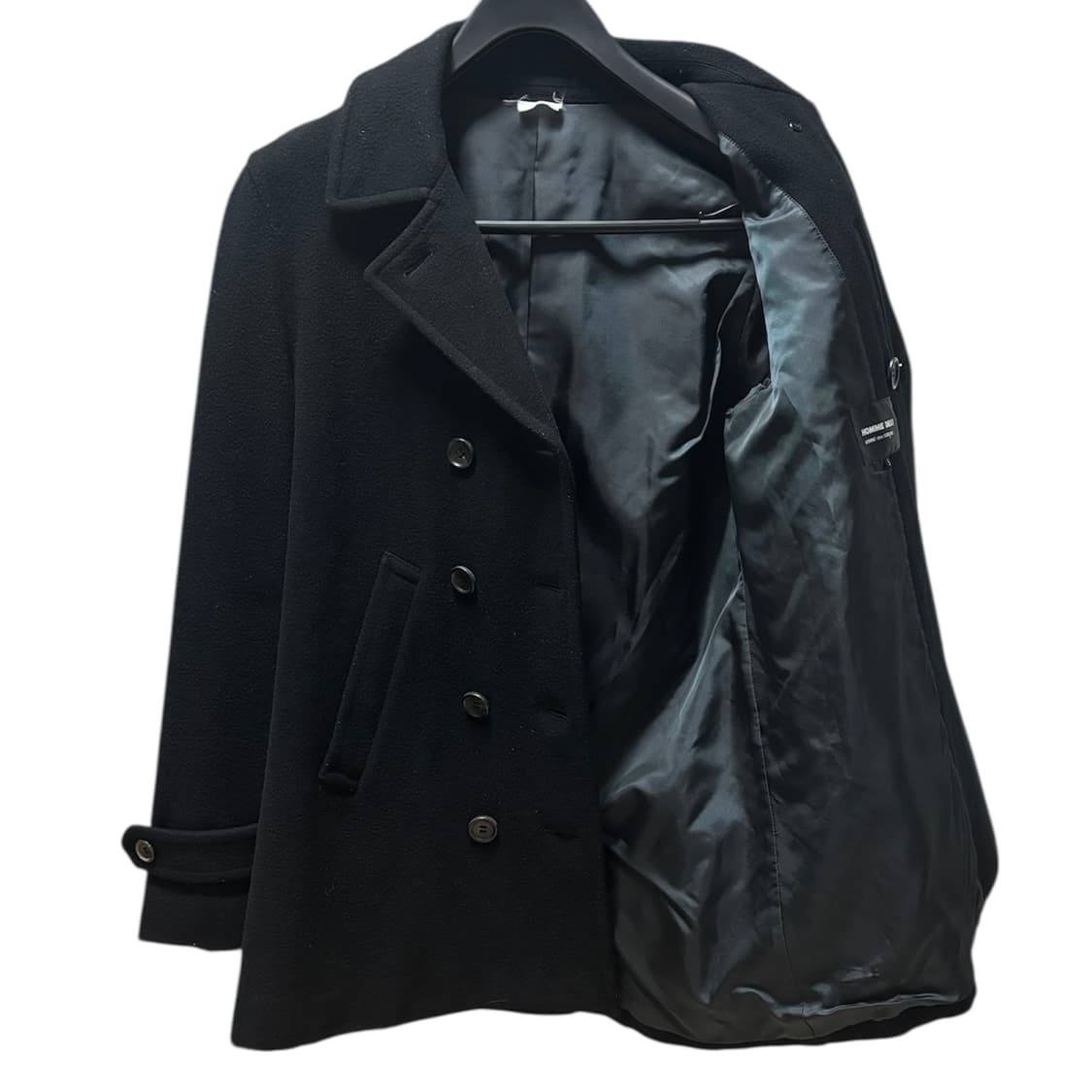 [S] 꼼데가르송 옴므 듀스 11AW 울 피코트 상품이미지4