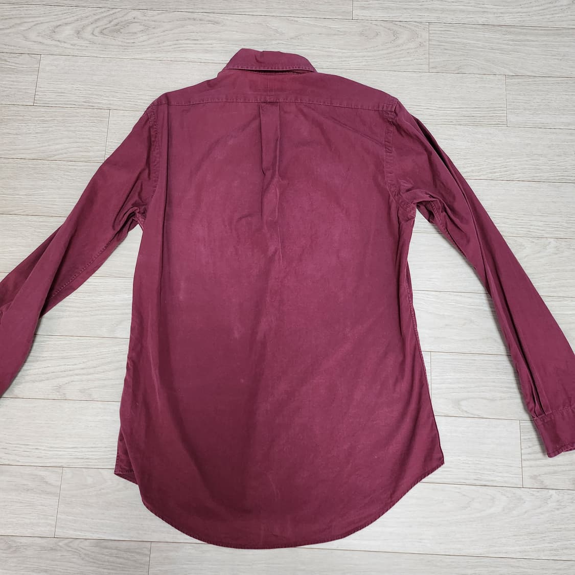 폴로 버건디 셔츠 상품이미지3