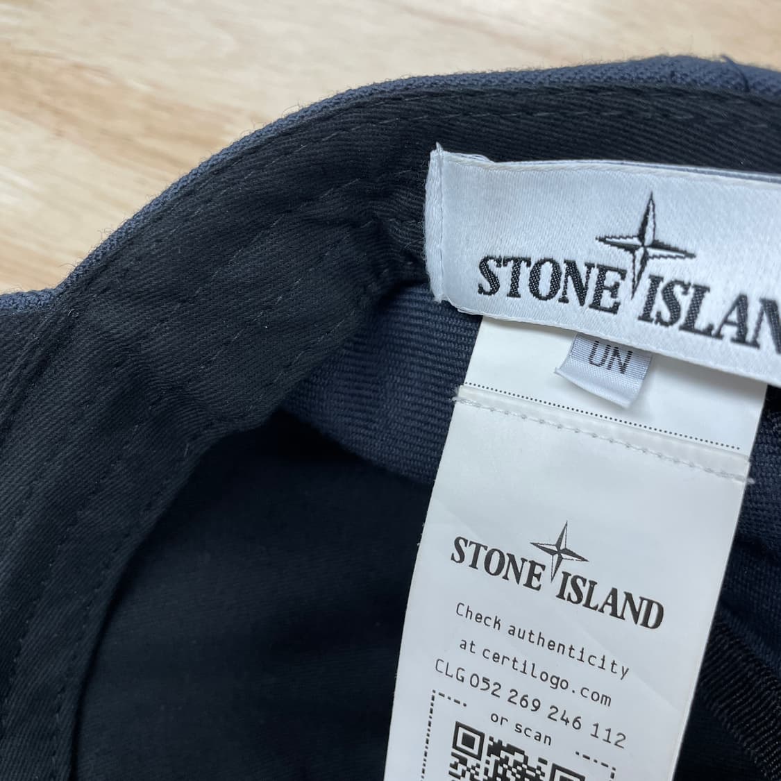 스톤아일랜드 네이비 볼캡 F 상품이미지5