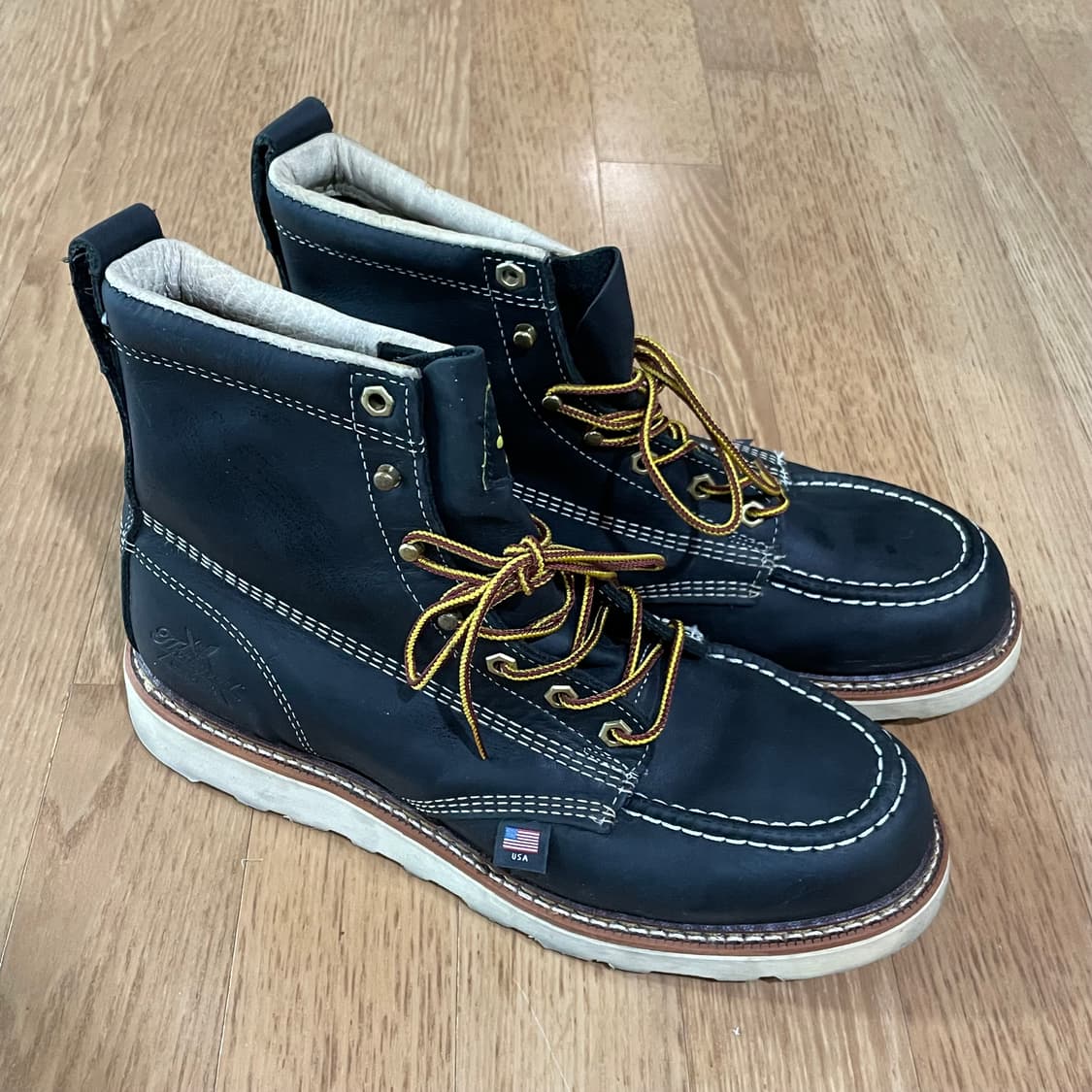 Thorogood 쏘로굿 블랙 워커 부츠 USA 275 상품이미지1