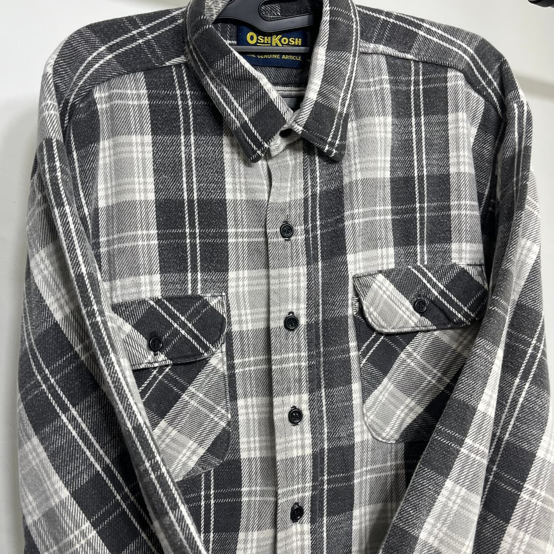 90s OSHKOSH HEAVY COTTON FLANNEL 헤비코튼 플란 상품이미지7