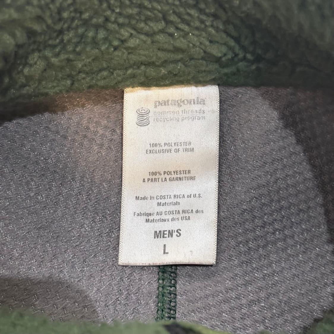 00 파타고니아 레트로 딥파일 그린 상품이미지3