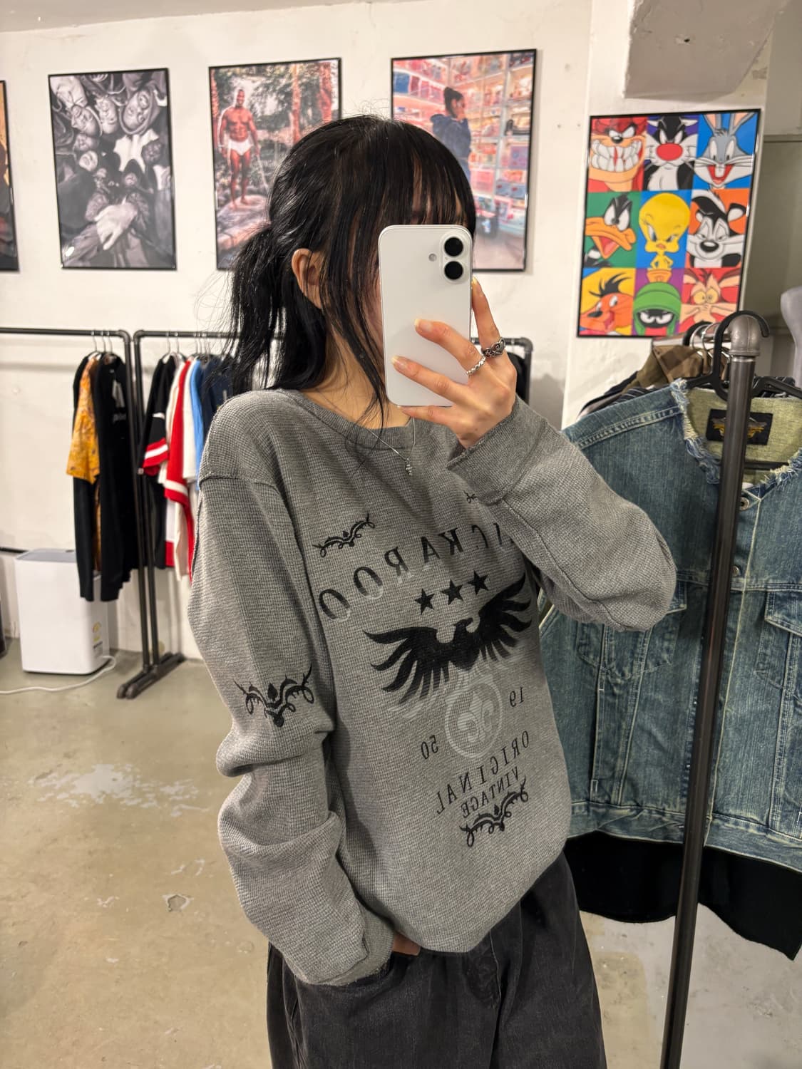 버카루 y2k 롱슬리브 상품이미지2