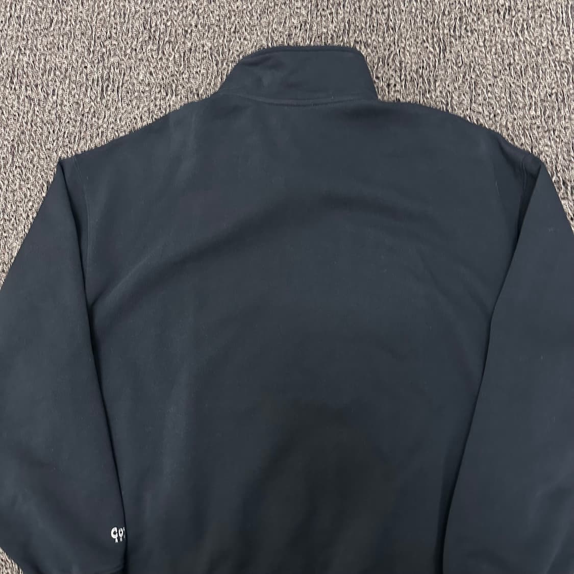 커버낫 반집업 맨투맨 블랙 95(M) 상품이미지7