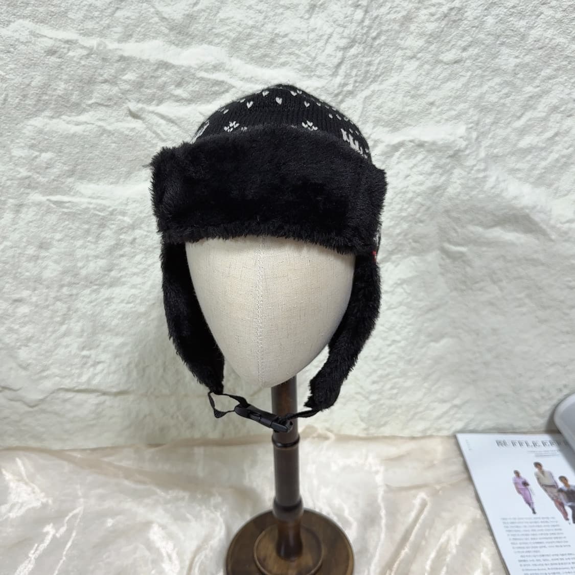 빈티지 고딕 니트모자 군밤모자 상품이미지1