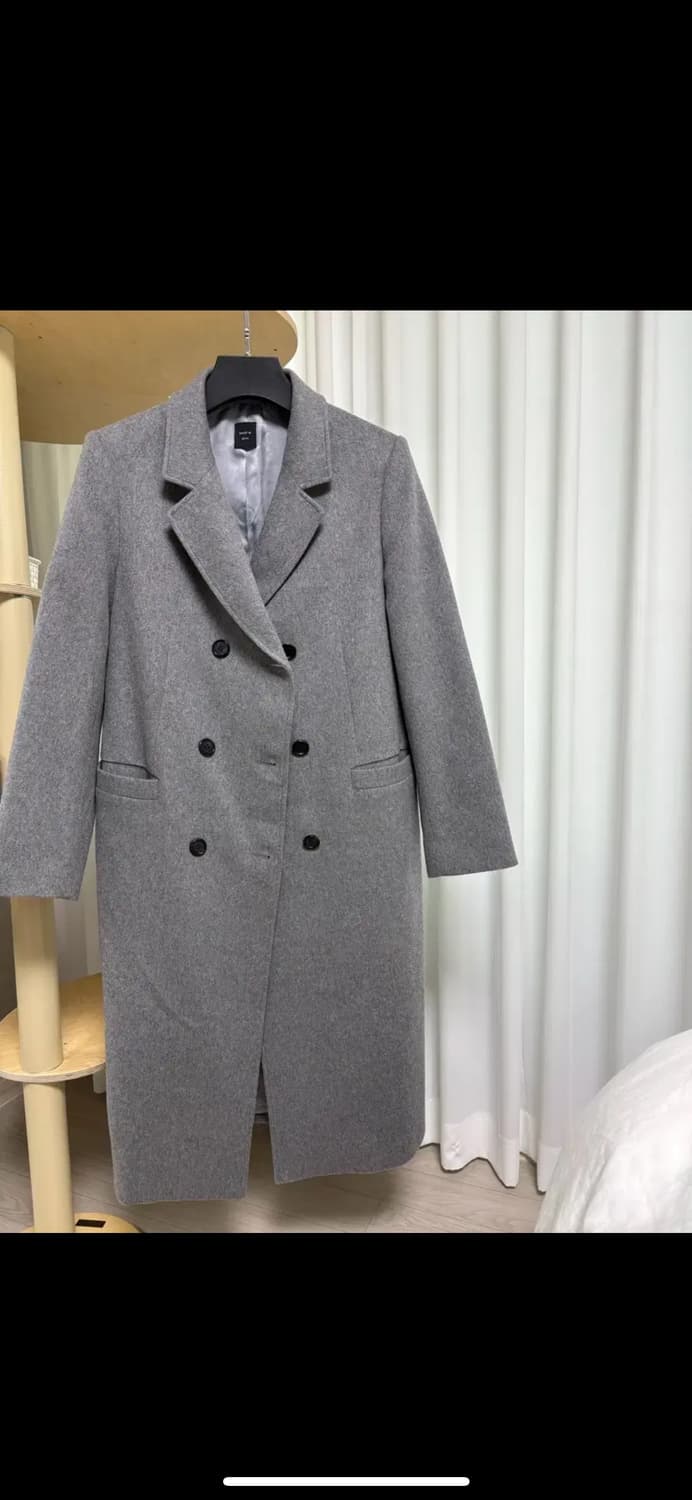 샵엠 roman 캐시미어 코트 그레이 S 상품이미지1