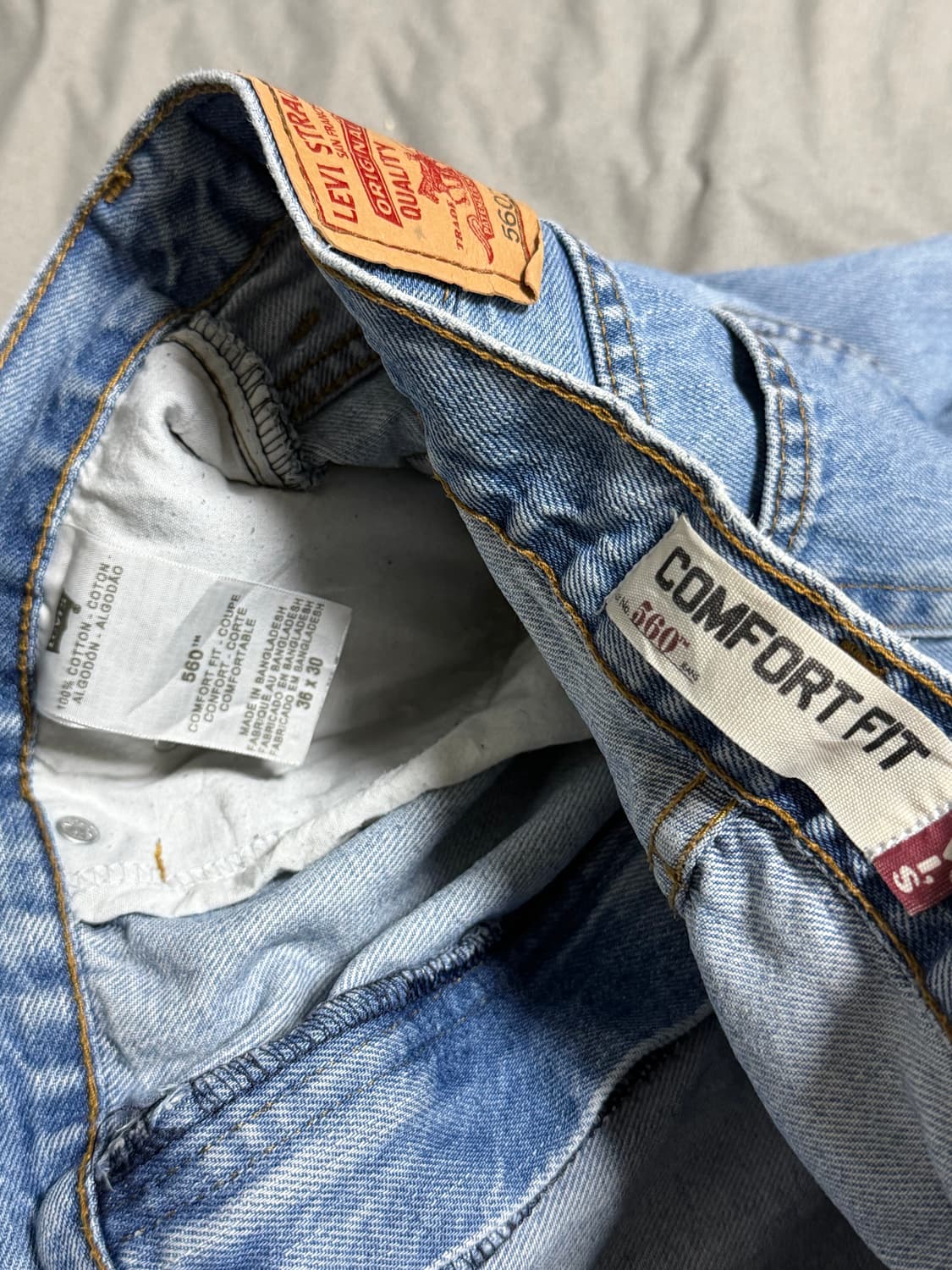 리바이스 컴포트핏 560 36 30 상품이미지4