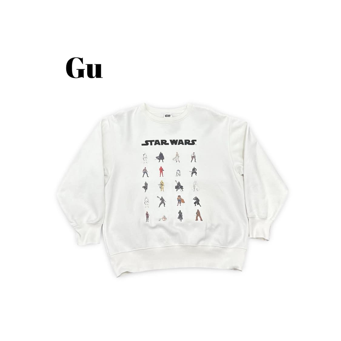 (100)Gu x 스타워즈 맨투맨 상품이미지1