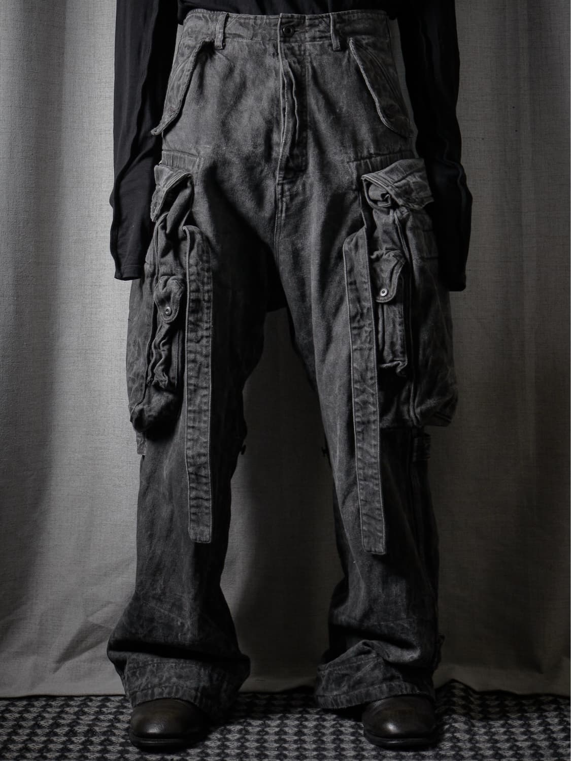 Julius FW11 빅 포켓 가스마스크 팬츠 상품이미지1