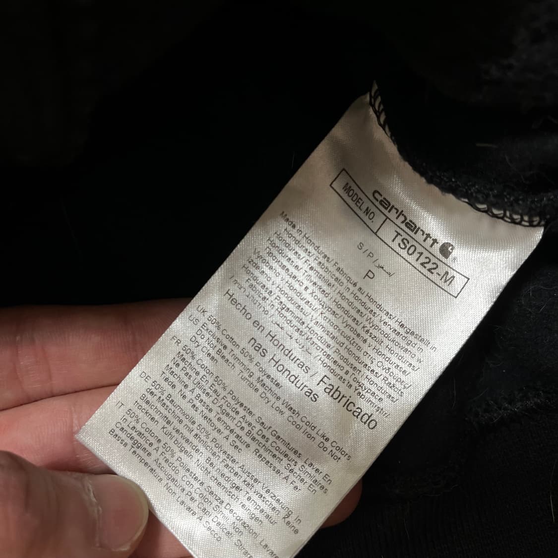 칼하트 Carhartt 루즈핏 써멀 후드 집업 S(90) 상품이미지6