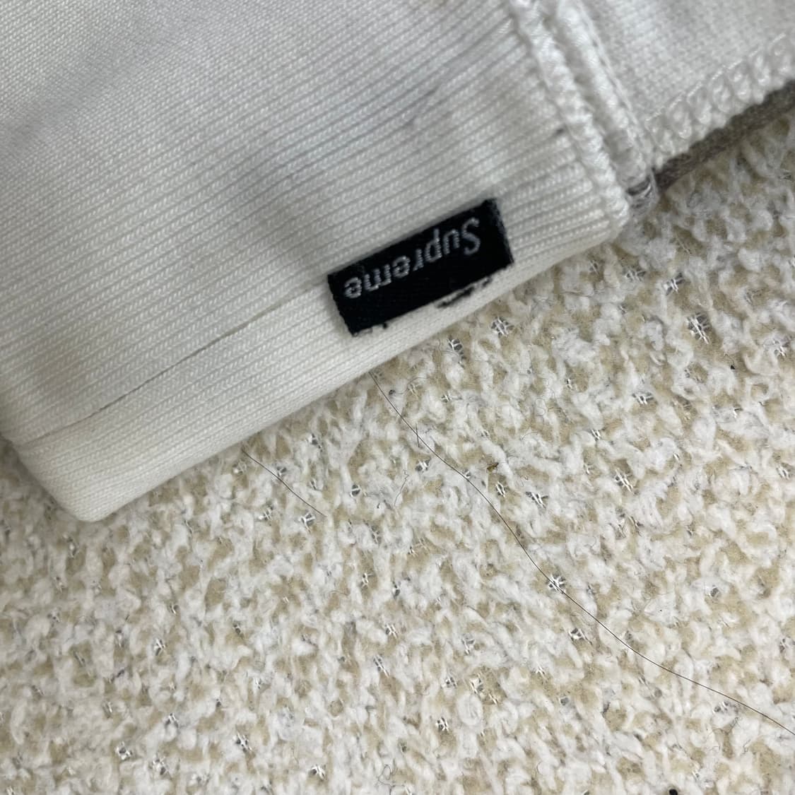 슈프림 x 꼼데가르송 헤롤드 박스 로고 후드티 상품이미지5